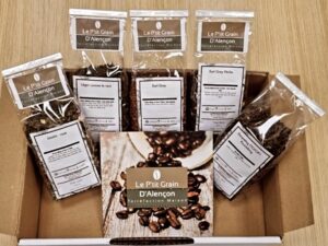 Coffret dégustation 5 thés - Le p'tit grain d'Alençon - Alençon Torrefaction