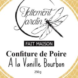 Confiture de Poire à la vanille bourbon
