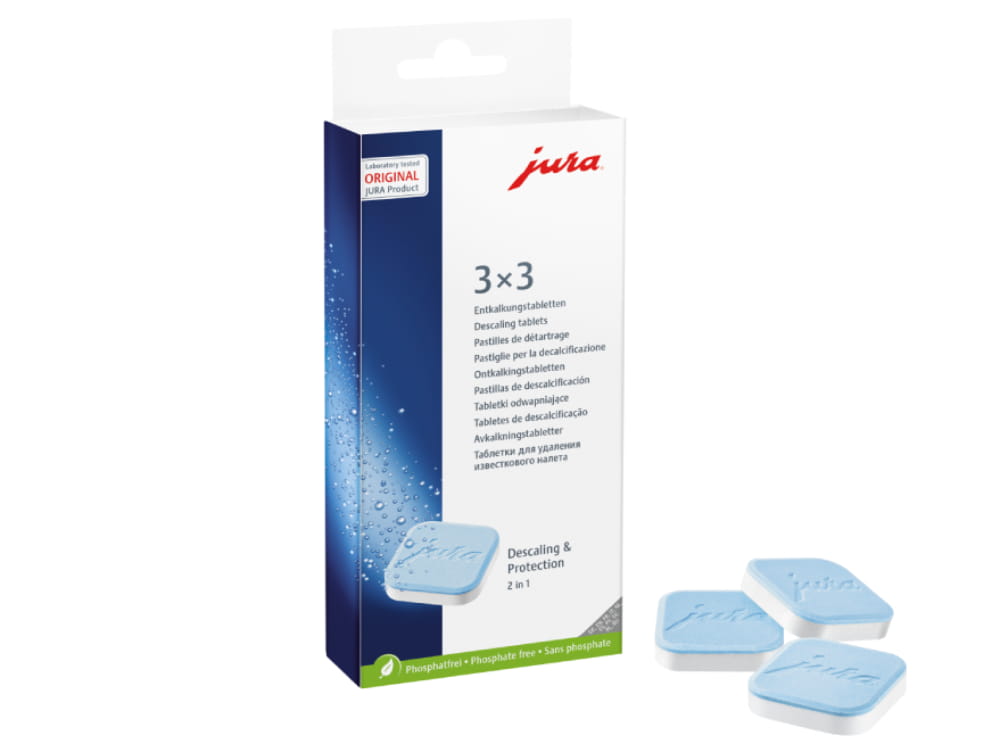 Tablettes de détartrage 2 phases